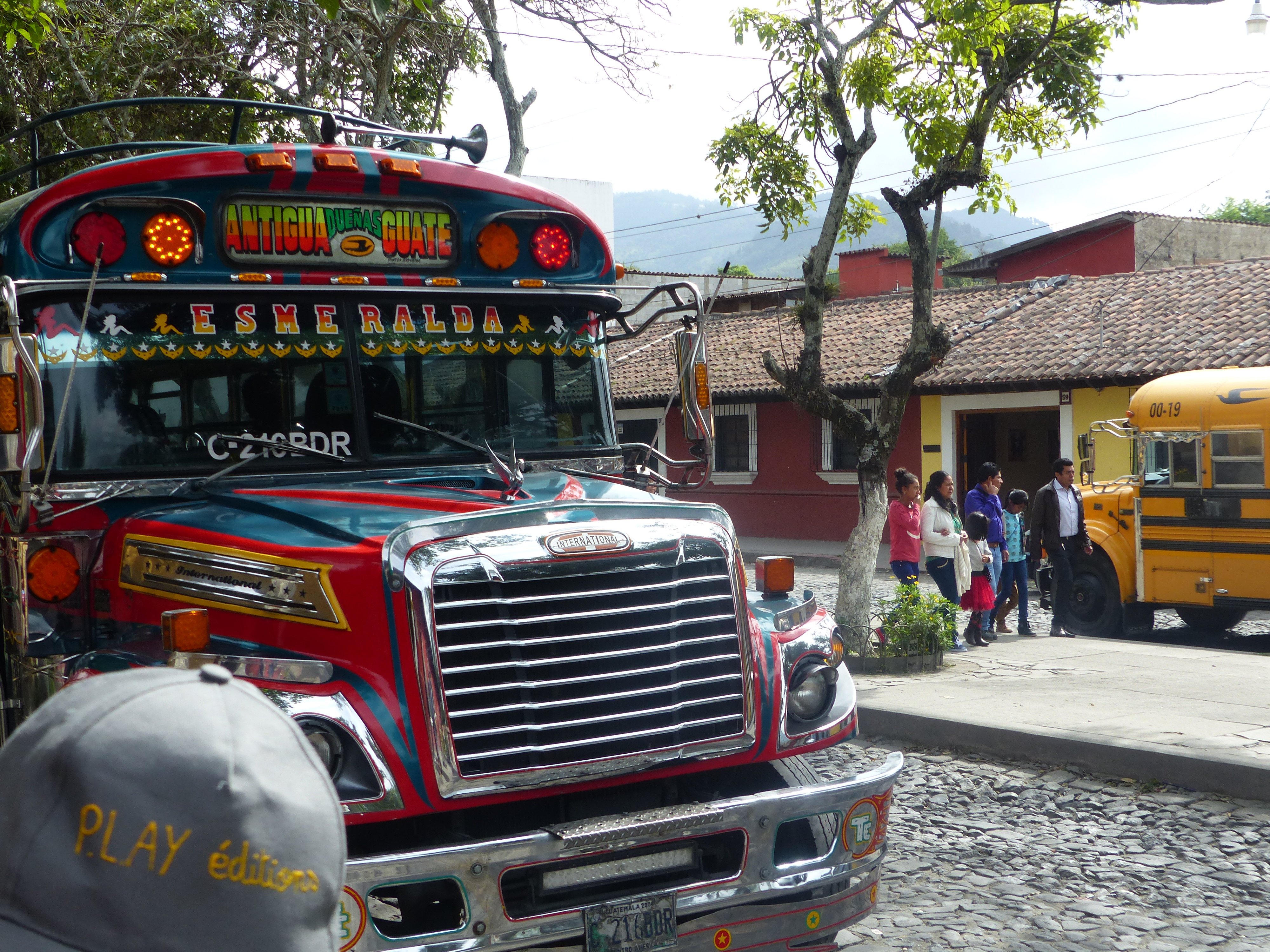 2018 07 Guatemala city Bus